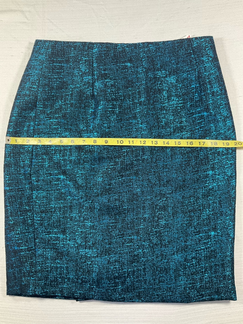 NWT THE LIMITED Metallic Blue on Back Full Lined 22” Pencil Skirt Women’s 6 - Picture 10 of 10